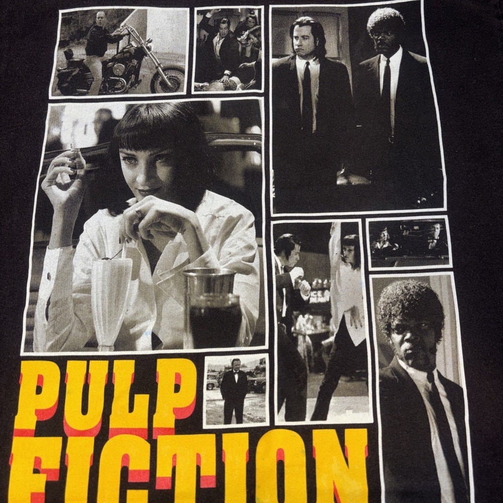 Pulp Fiction Modern Bootleg Movie Promo Tee Shirt, Size Small, American Classics - Picture 2 of 7